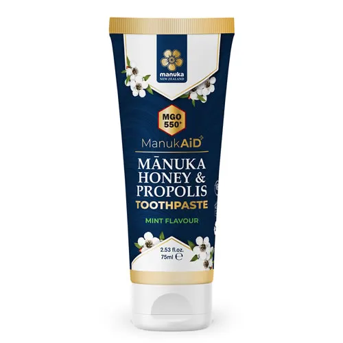 Tandpasta met Manuka Honing, Propolis en Manuka Olie